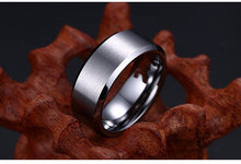 Load image into Gallery viewer, Ring Men Titanium Black