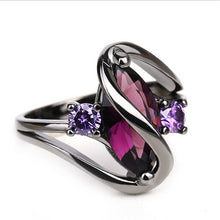 Load image into Gallery viewer, Vintage Purple Zircon Ring