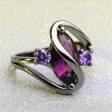 Load image into Gallery viewer, Vintage Purple Zircon Ring