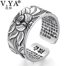 Load image into Gallery viewer, Jewelry Lotus Flower  Ring