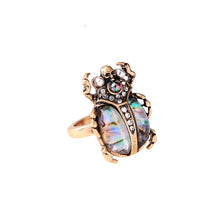 Load image into Gallery viewer, Resin Gemstone Skull  Ring