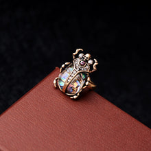 Load image into Gallery viewer, Resin Gemstone Skull  Ring