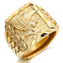 Load image into Gallery viewer, Punk Rock Eagle Men 's Ring
