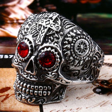 Load image into Gallery viewer, Skull Mask Ring