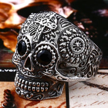 Load image into Gallery viewer, Skull Mask Ring