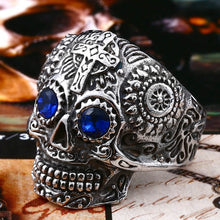 Load image into Gallery viewer, Skull Mask Ring