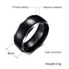 Load image into Gallery viewer, Viking Ring Black Titanium