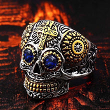Load image into Gallery viewer, Skull Mask Ring