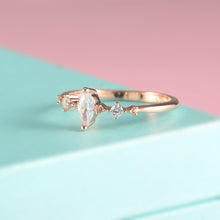Load image into Gallery viewer, Marquise Cut Engagement Ring