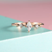 Load image into Gallery viewer, Marquise Cut Engagement Ring