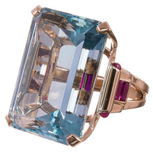 Load image into Gallery viewer, Big CZ Cubic Zircon Stone Ring