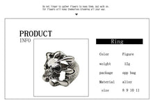 Load image into Gallery viewer, Gothic Punk Ring