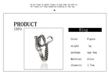 Load image into Gallery viewer, Gothic Punk Ring