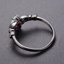 Load image into Gallery viewer, Heart Shape Fire Opal Rings
