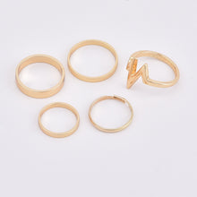 Load image into Gallery viewer, 5/ piece set ring