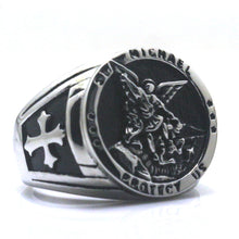 Load image into Gallery viewer, Saint Michael Ring