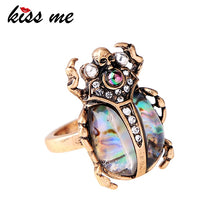 Load image into Gallery viewer, Resin Gemstone Skull  Ring