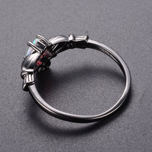 Load image into Gallery viewer, Heart Shape Fire Opal Rings