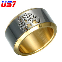 Load image into Gallery viewer, Gold Rotatable Ring