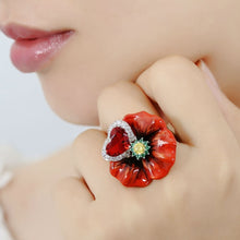 Load image into Gallery viewer, Luxury Flower Rings