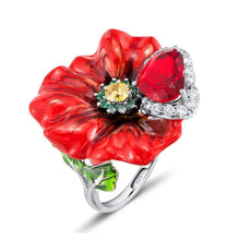 Load image into Gallery viewer, Luxury Flower Rings