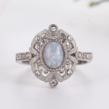 Load image into Gallery viewer, Oval Opal Stone Ring