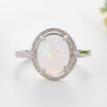 Load image into Gallery viewer, Oval Opal Stone Ring