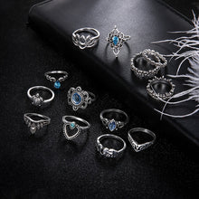 Load image into Gallery viewer, 13 Pcs/Set Bohemian Punk  Ring Set