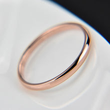 Load image into Gallery viewer, Unisex 2mm  Solid Rings