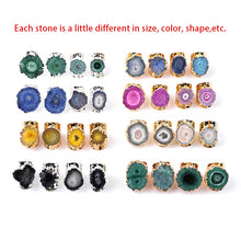 Load image into Gallery viewer, Natural Druzy Stone Ring