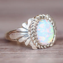 Load image into Gallery viewer, 8 PCS/Set Vintage Opal Knuckle Rings Set