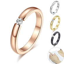 Load image into Gallery viewer, Engagement Ring for Women Stainless Steel